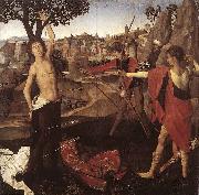 Hans Memling The Martyrdom of St Sebastian France oil painting artist